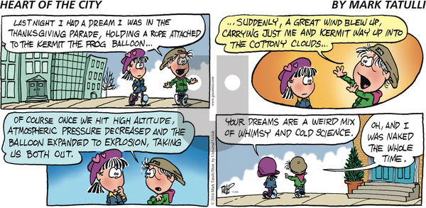 Heart of the City on Sunday November 20, 2016 Comic Strip