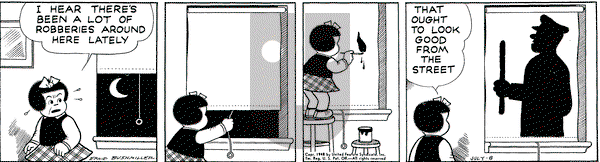 Nancy - Thursday July 8, 1948 Comic Strip