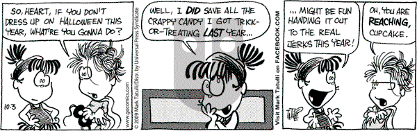 Heart of the City on Saturday October 3, 2009 Comic Strip