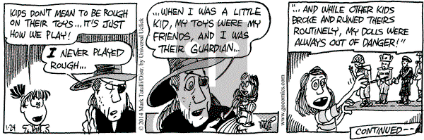 Heart of the City on Friday January 24, 2014 Comic Strip