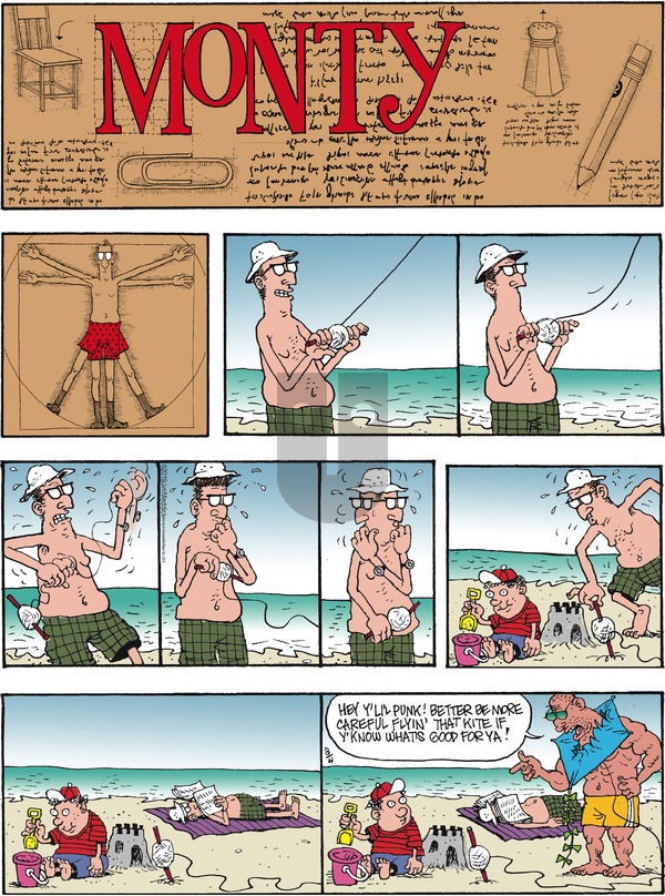 Monty on Sunday August 4, 2019 Comic Strip