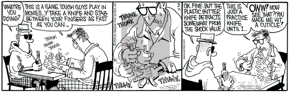 Monty on Saturday March 12, 2005 Comic Strip