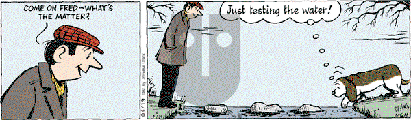 Fred Basset on Tuesday April 19, 2011 Comic Strip