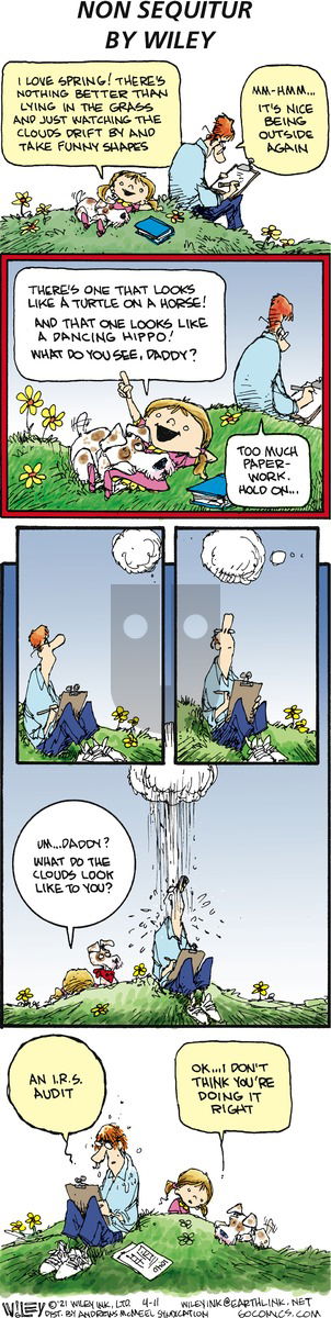 Non Sequitur - Sunday April 11, 2021 Comic Strip