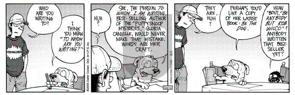 Get Fuzzy on Wednesday June 1, 2005 Comic Strip
