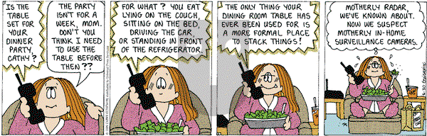 Cathy Classics on Friday July 23, 1999 Comic Strip