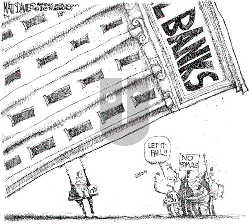 Matt Davies on Thursday April 2, 2009 Comic Strip