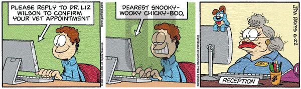 Garfield on Thursday June 22, 2006 Comic Strip