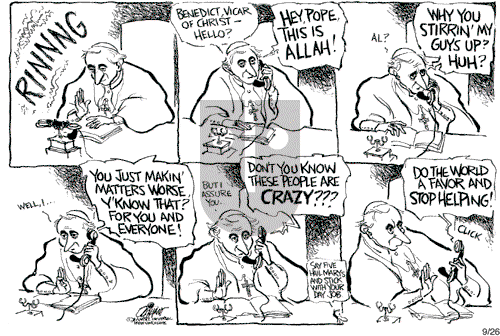 Pat Oliphant on Tuesday September 26, 2006 Comic Strip