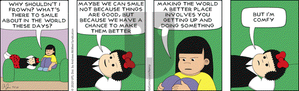 Nancy on Thursday July 2, 2020 Comic Strip