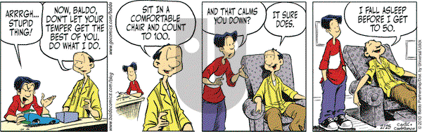 Baldo on Thursday February 25, 2010 Comic Strip