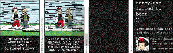 Nancy - Saturday June 22, 2024 Comic Strip