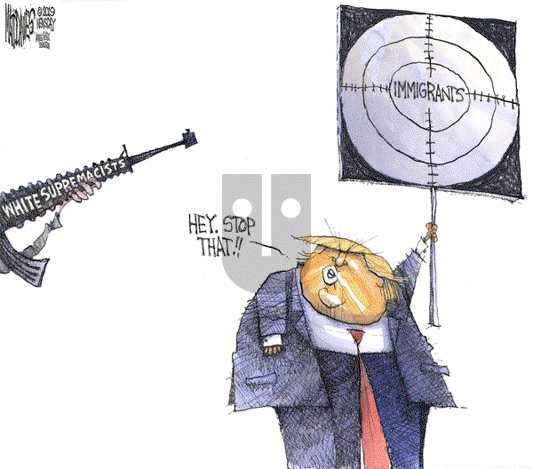 Matt Davies on Tuesday August 6, 2019 Comic Strip