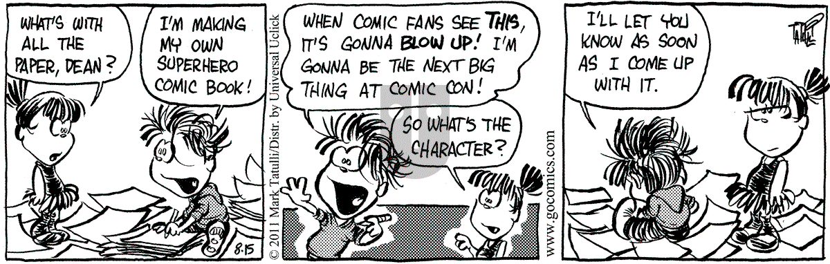 Heart of the City - Monday August 15, 2011 Comic Strip