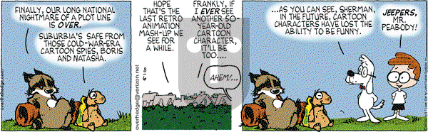 Over the Hedge on Friday August 6, 2010 Comic Strip