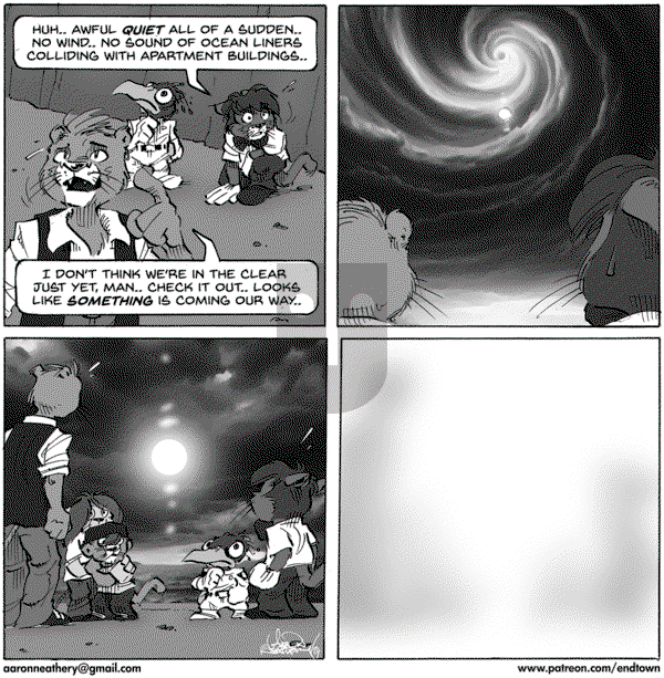 Endtown on Monday April 8, 2024 Comic Strip
