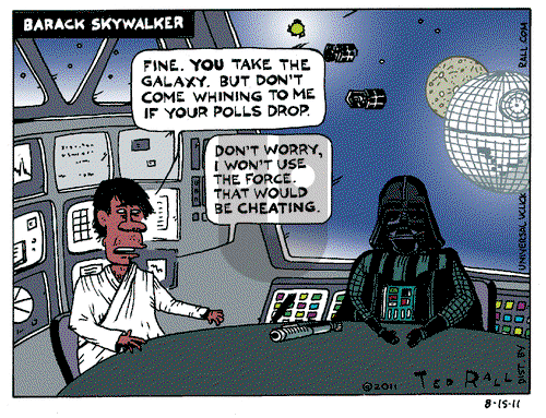 Ted Rall on Monday August 15, 2011 Comic Strip