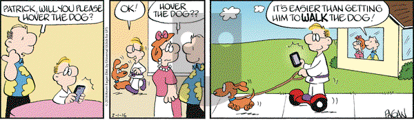 Drabble on Monday February 1, 2016 Comic Strip