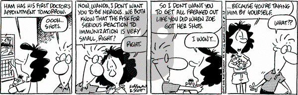 Baby Blues on Wednesday August 23, 1995 Comic Strip