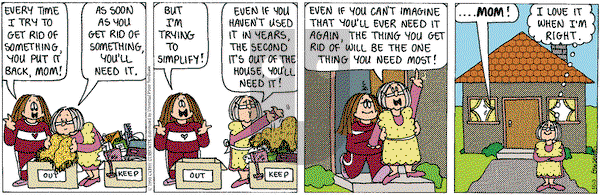 Cathy Classics on Friday October 3, 2003 Comic Strip