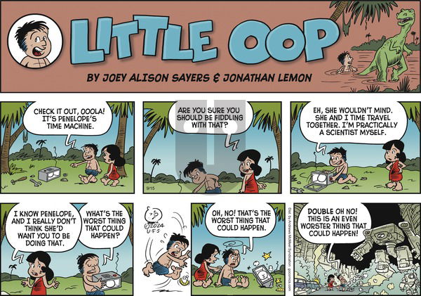 Alley Oop - Sunday September 15, 2024 Comic Strip