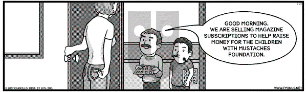 F Minus on Thursday February 22, 2007 Comic Strip