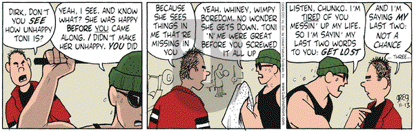 Luann on Saturday November 13, 2004 Comic Strip