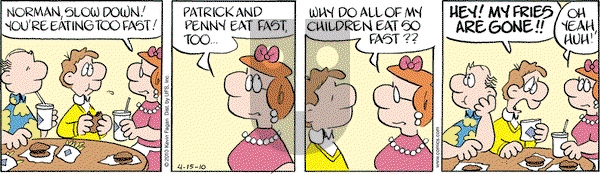 Drabble on Thursday April 15, 2010 Comic Strip
