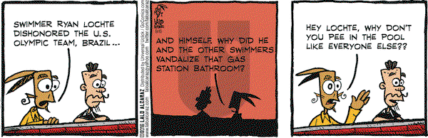 La Cucaracha on Tuesday September 6, 2016 Comic Strip