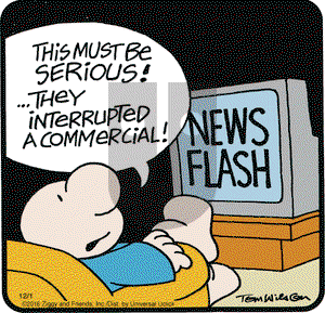 Ziggy on Thursday December 1, 2016 Comic Strip