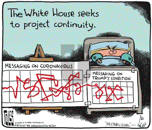 Tom Toles on Tuesday October 6, 2020 Comic Strip