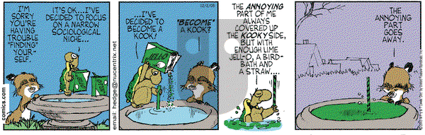 Over the Hedge on Friday December 2, 2005 Comic Strip