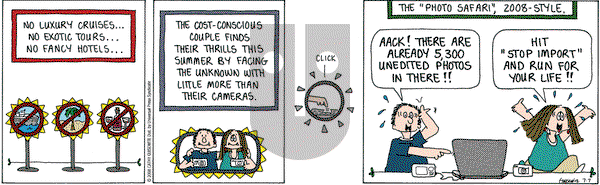Cathy Classics on Monday July 7, 2008 Comic Strip
