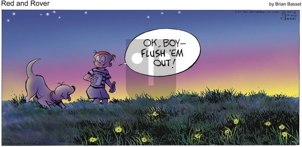 Red and Rover on Sunday August 28, 2016 Comic Strip
