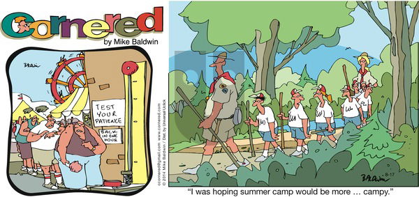 Cornered on Sunday August 17, 2014 Comic Strip