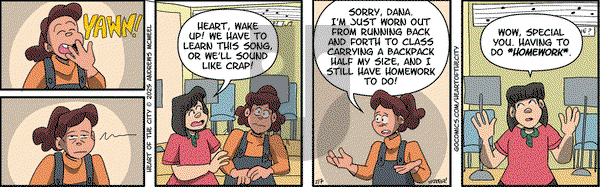 Heart of the City - Friday February 7, 2025 Comic Strip