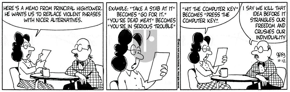 Luann - Thursday October 12, 1995 Comic Strip