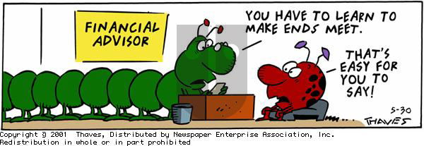 Frank and Ernest on Wednesday May 30, 2001 Comic Strip