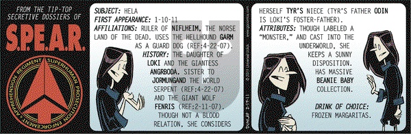 Ink Pen - Saturday February 19, 2011 Comic Strip