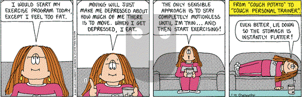 Cathy Classics on Tuesday January 10, 2012 Comic Strip