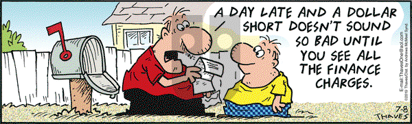 Frank and Ernest on Monday July 8, 2019 Comic Strip