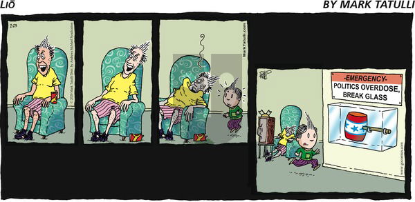 Lio on Sunday February 23, 2020 Comic Strip