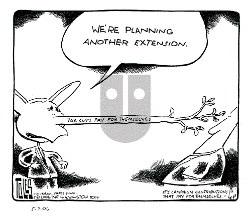 Tom Toles - Sunday May 7, 2006 Comic Strip