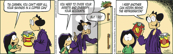 Baldo on Monday August 11, 2003 Comic Strip