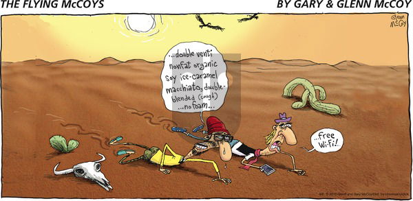 The Flying McCoys on Sunday September 6, 2015 Comic Strip