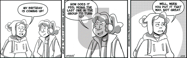 Heart of the City on Friday December 19, 2025 Comic Strip