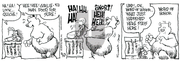 The Grizzwells on Thursday October 7, 2004 Comic Strip