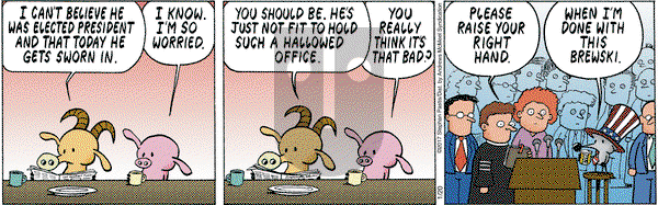 Pearls Before Swine on Friday January 20, 2017 Comic Strip