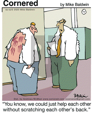 Cornered on Monday October 19, 2020 Comic Strip