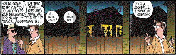 Monty on Friday December 31, 2010 Comic Strip